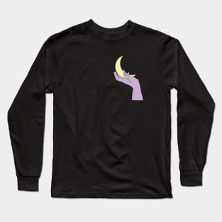 The moon in my hand. Long Sleeve T-Shirt